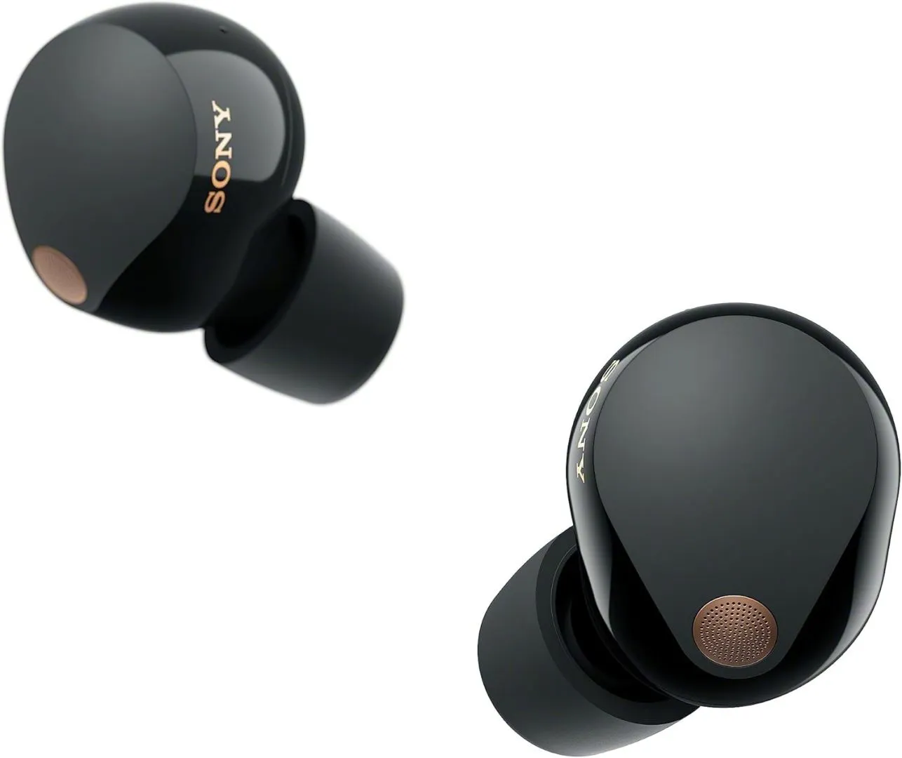 Sony WF-1000XM5 The Best Truly Wireless Noise Cancelling Earbuds, Made from Recycled Plastic Materials, Clear Bluetooth Signal, Adaptive Sound Control with AI, Xm5 Headphones, Black