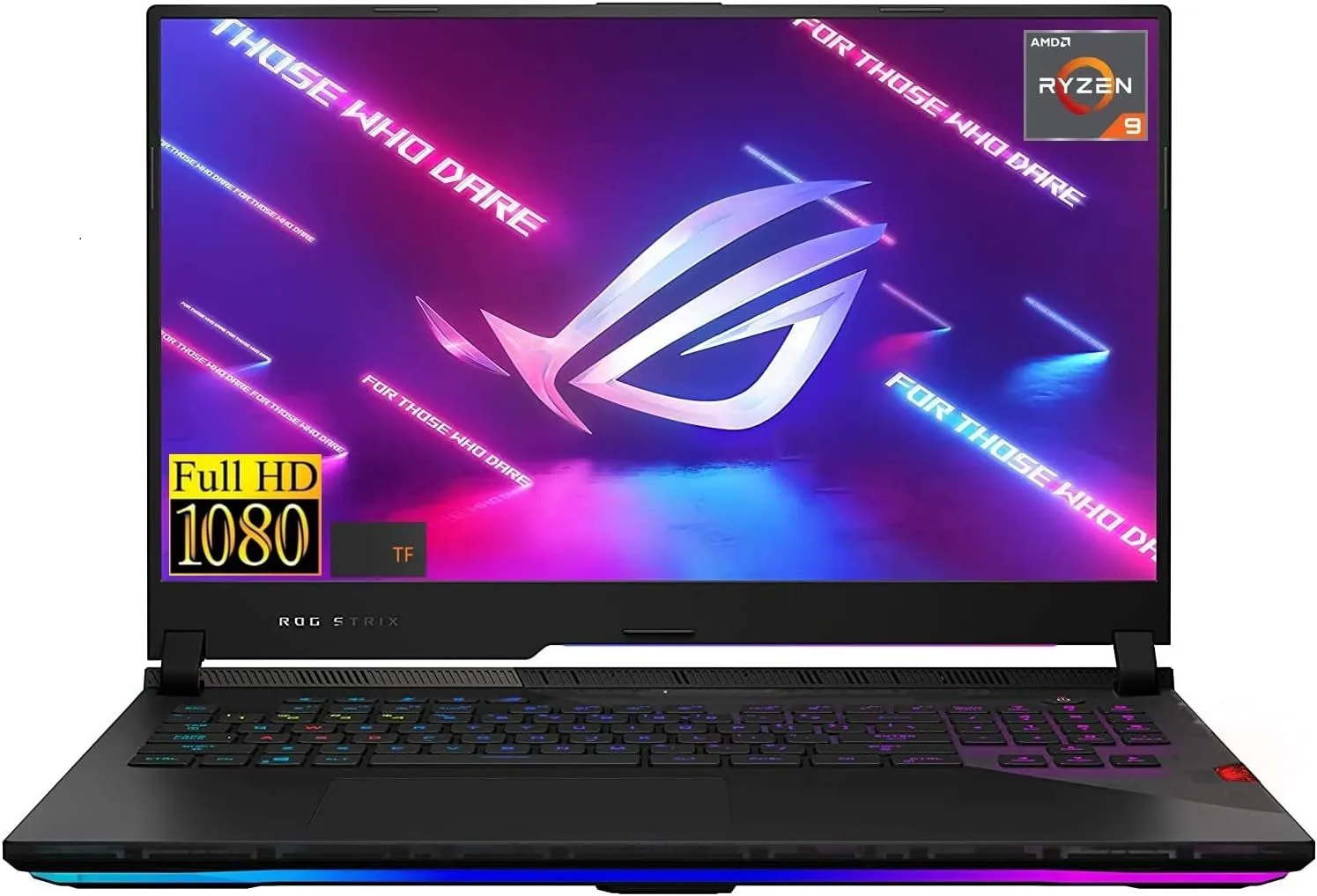 ASUS 2022 New ROG Strix Premium Gaming Laptop: 17.3" FHD 144Hz IPS Display, AMD Gaming 8-Core Ryzen 9-5900HX, 64GB RAM, 4TB SSD, 4GB GeForce RTX 3050Ti, WiFi-6, Backlit-KYB, USB-C, Win10H, TF