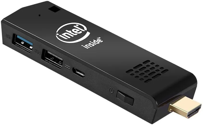 PC Stick, Intel Atom x5-Z8350 CPU, Intel HD Graphics, 4GB DDR3 RAM, 32GB eMMC, WiFi 2.4G/5G, Bluetooth 4.0