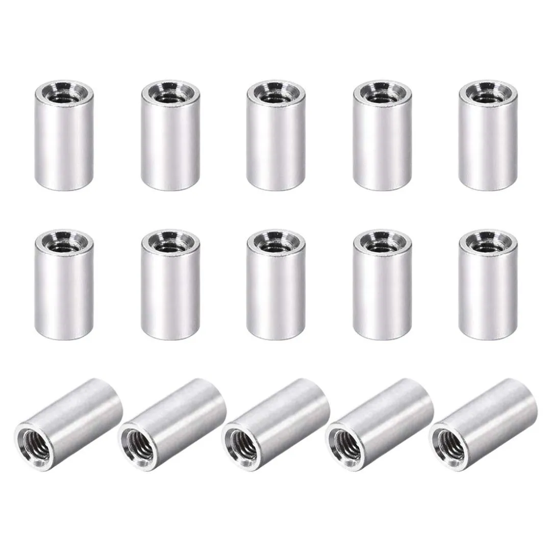 uxcell 15 Pcs M3x10mm Round Aluminum Standoff Column Spacer Female for Drone FPV Quadcopter Racing RC Multirotors Parts DIY