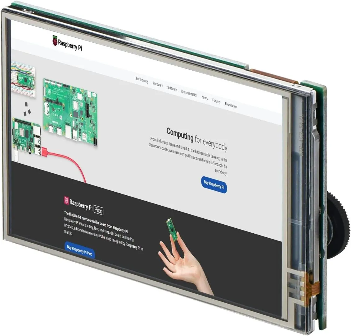 Screen for Raspberry Pi Zero with Backlight Knob, 3.5 inch 60+ fps 480x320 Resolution Touchscreen for Raspberry Pi Zero High Speed Screen for Raspberry Pi Zero W 2/Pi Zero W/Zero 1.3