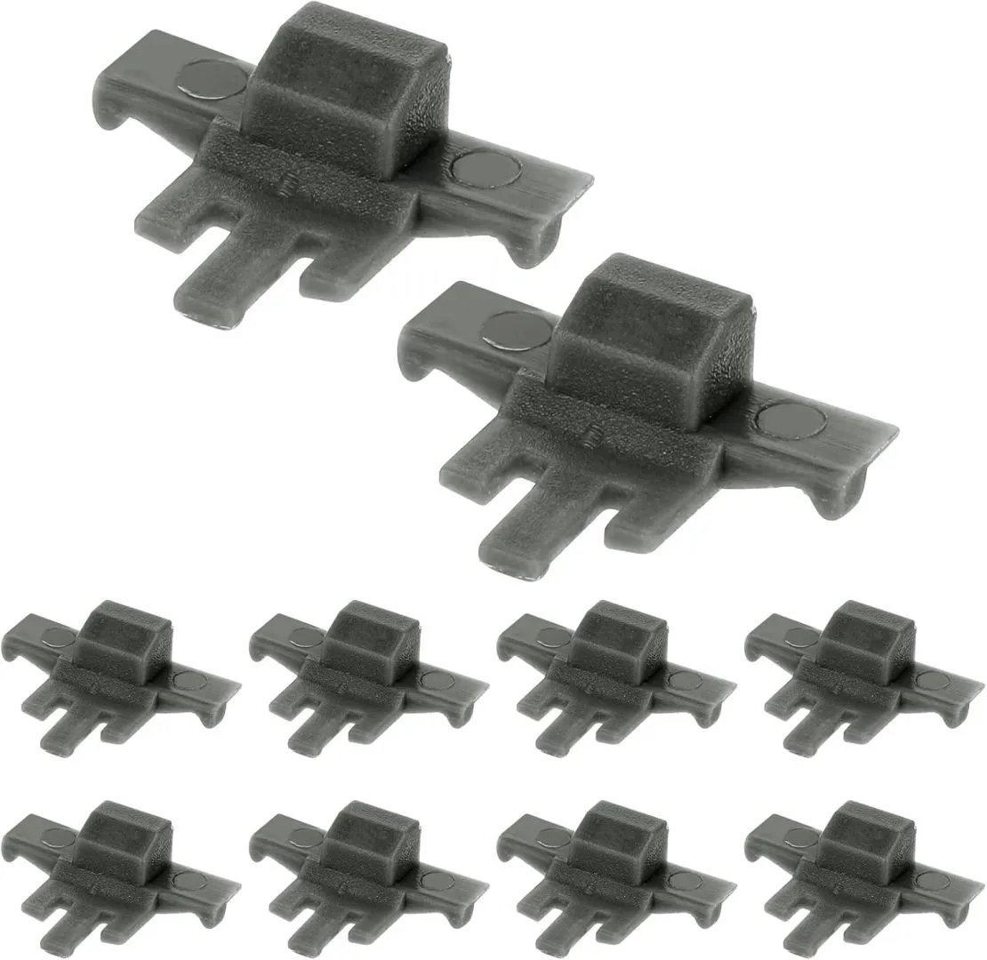 10 Pcs Angle Restrictor Clip Cabinet Door Restriction Hinge 86 Degree Kitchen Cabinet Door Restraints Cabinet Hinge Stopper for Cabinet Door Hinges