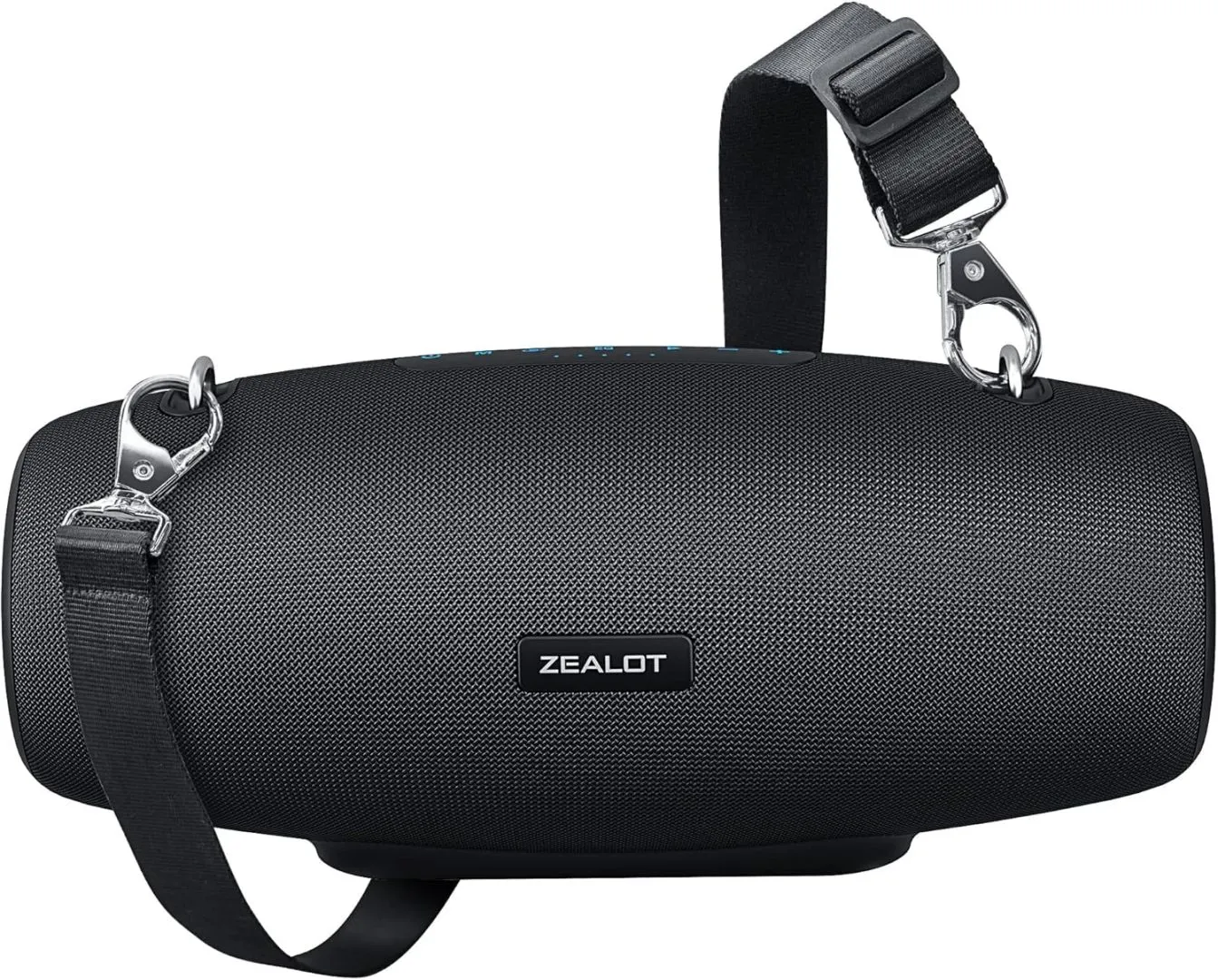 ZEALOT Bluetooth Speaker, Speakers Bluetooth Wireless,Waterproof,Portable Bluetooth Speakers with 75W Loud Stereo Sound,Deep Bass,EQ,IPX6,20H,Outdoor Speakers Large for Party,Beach,Camping,Black