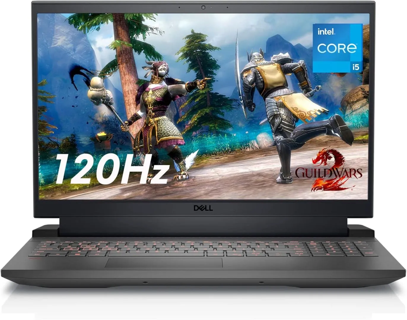 Dell G15 5520 Gaming Laptop - 15.6-inch FHD 120Hz Display, Core i5-12500H, 8GB DDR5 RAM, 512GB SSD, NVIDIA RTX 3050 4GB GDDR6, Intel Wi-Fi 6, Windows 11 Home