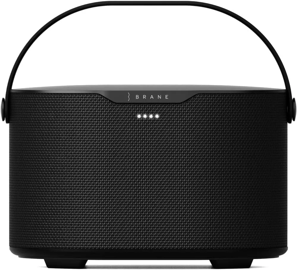 Brane Audio Brane X Smart Speaker, Portable Wireless Bluetooth Speaker, Internal RAD Subwoofer, 12 Hrs Playback, Waterproof IP57